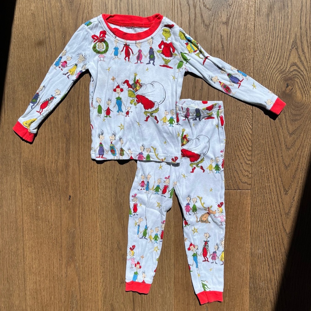 Pottery Barn Kids Grinch Pajamas